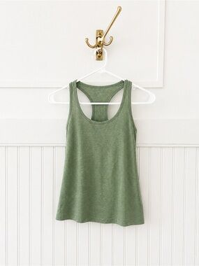 Beyond Yoga Olive Green Racerback Tank
